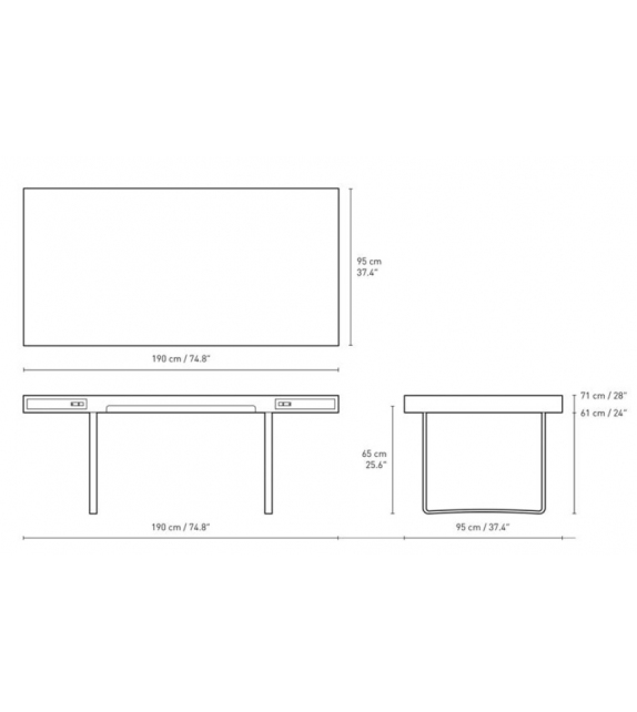 CH110 Carl Hansen & Søn Desk