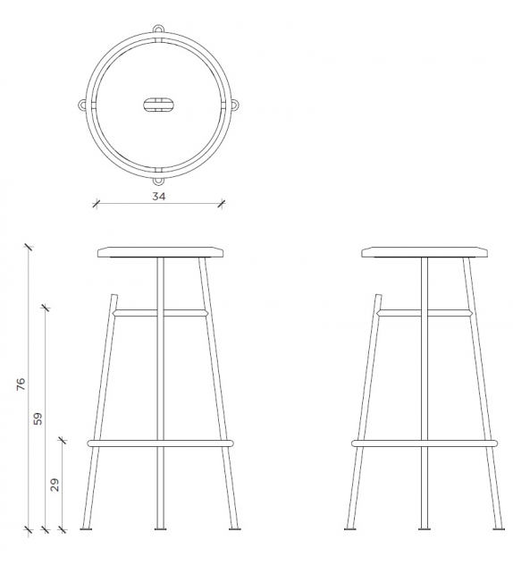 Sbagliato Mogg Tabouret