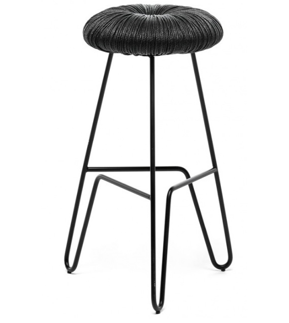 Donut All Black Mogg Stool