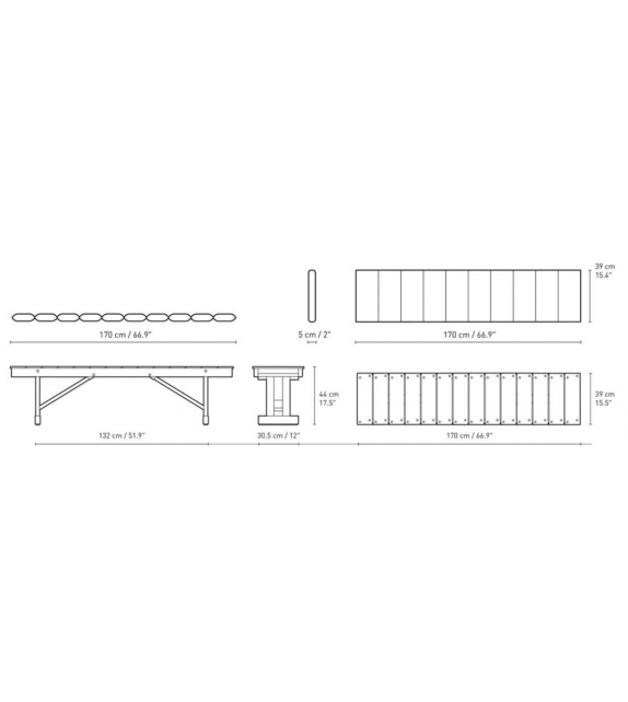 BM1871 Carl Hansen & Søn Banquette