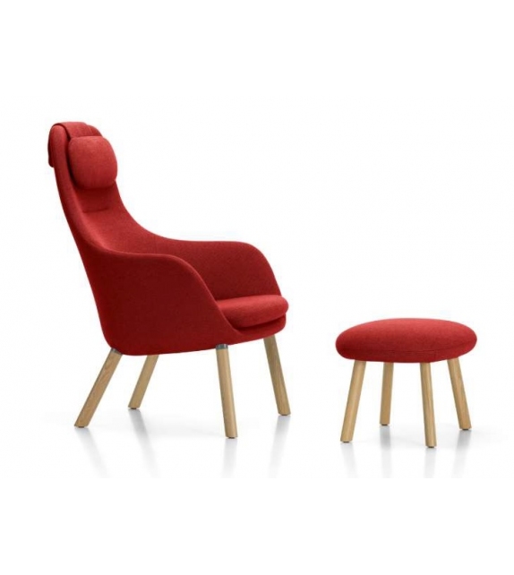 Vitra HAL Lounge Chair & Ottoman