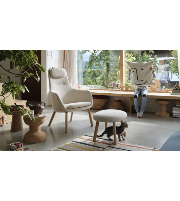 Vitra HAL Lounge Chair & Ottoman