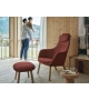 HAL Lounge Chair & Ottoman Vitra