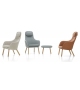 HAL Lounge Chair & Ottoman Vitra