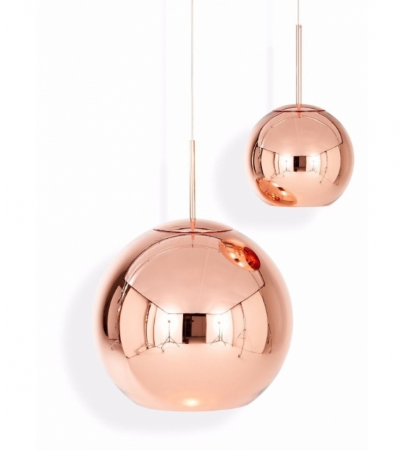 Copper Round 45 Tom Dixon Pendant Lamp