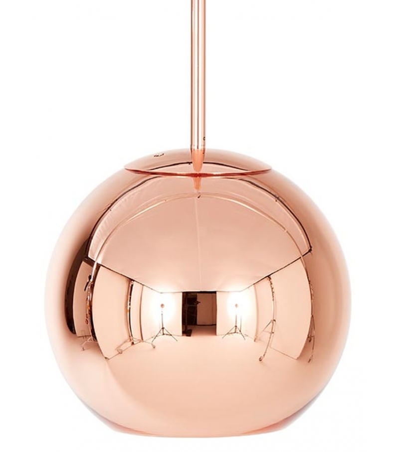 Copper Round 45 Tom Dixon Hängeleuchte