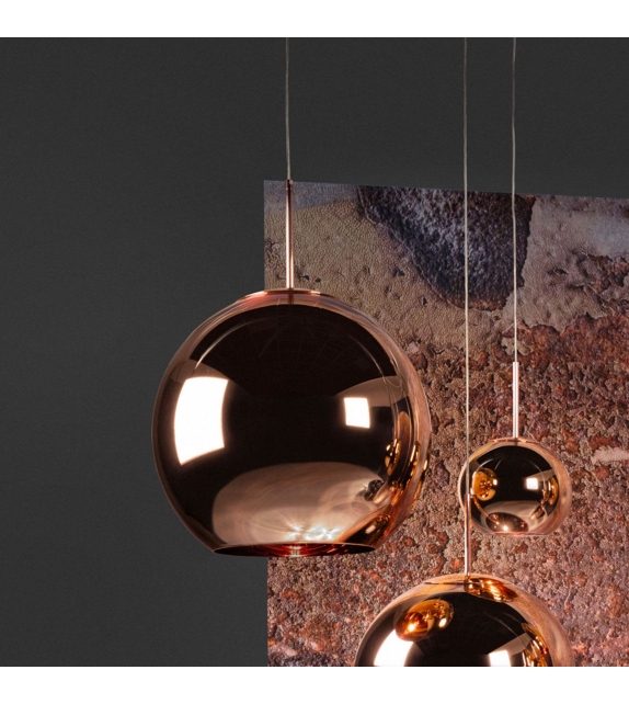 Copper Round 45 Tom Dixon Pendant Lamp