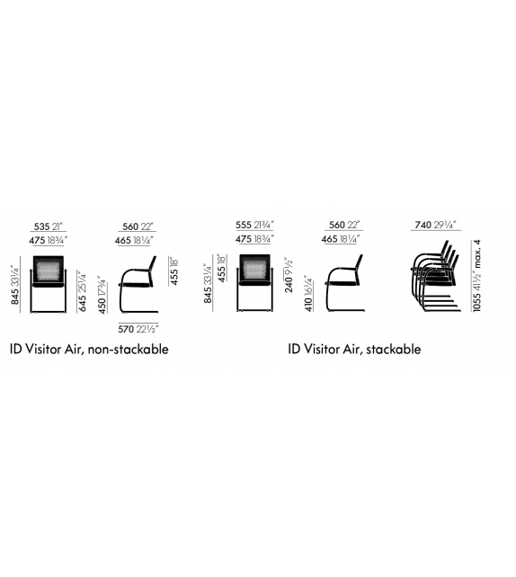 ID Visitor Air Vitra Chair