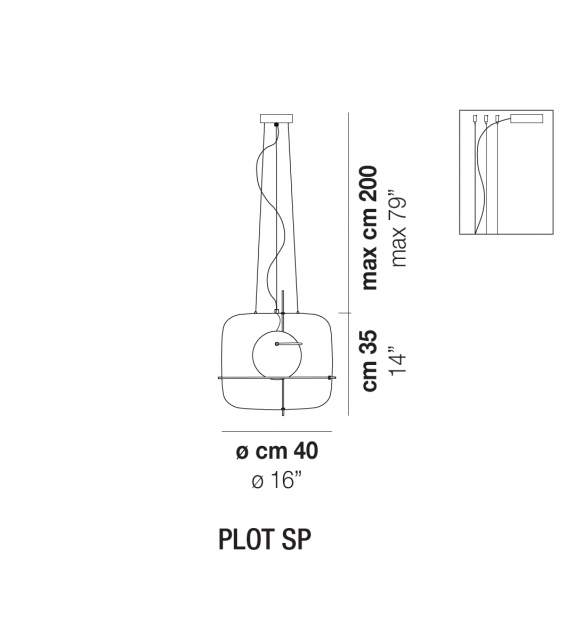 Plot Vistosi Pendant Lamp