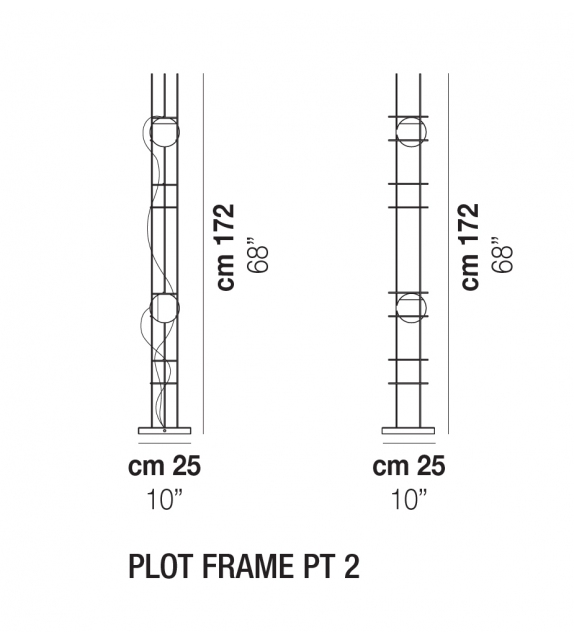 Plot Frame Vistosi Stehleuchte