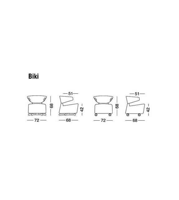 K06 Biki Butaca Cassina