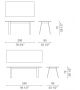 Bac Rectangular Table Cappellini