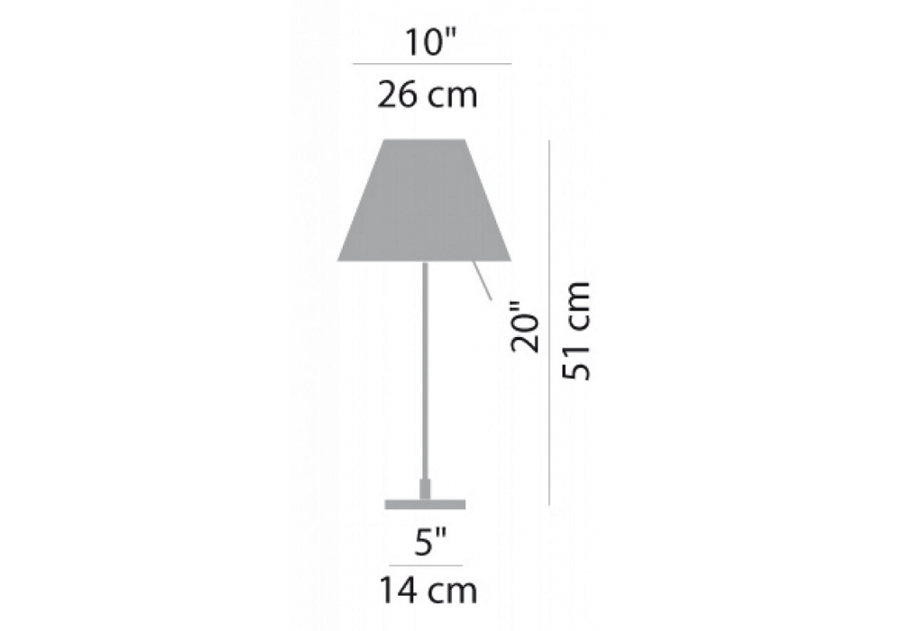 Costanzina LED Luceplan Table Lamp