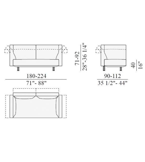 Essential Edra Sofa