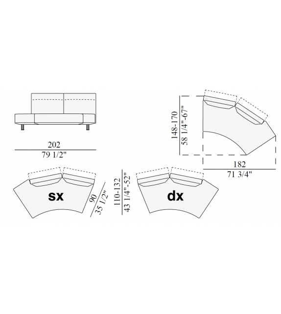 Essential Edra Sofa