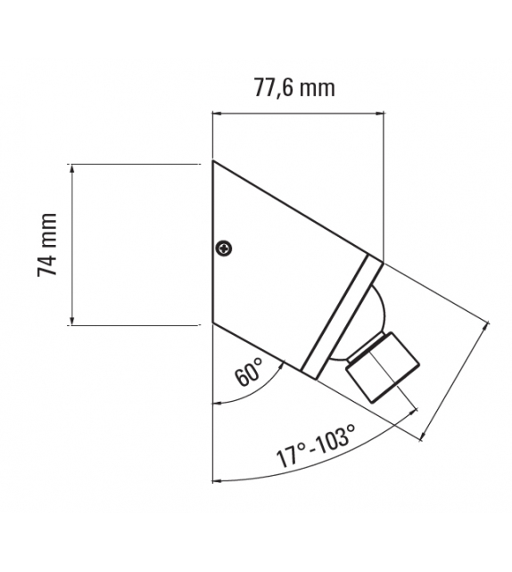 Vision 20/20 DCW Éditions Lámpara de Pared