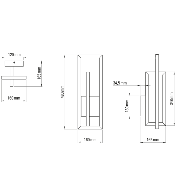 Borely DCW Éditions Wall Lamp