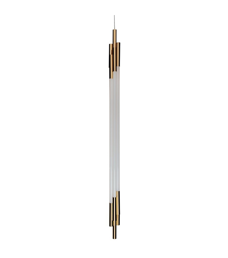 Org Vertical DCW Éditions Suspension Lamp