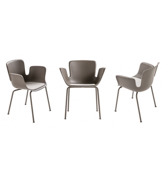 Juli Plastic Cappellini Petit Fauteuil