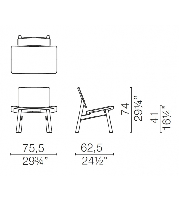 Hiroi Cappellini Fauteuil