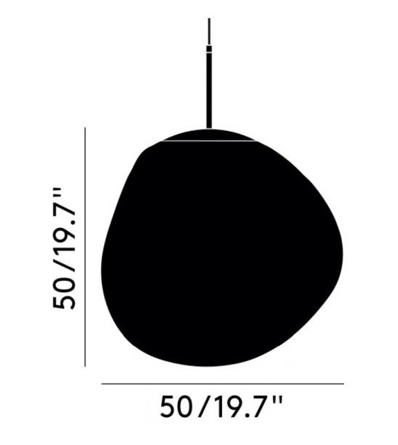 Prêt pour l'expédition - Melt Tom Dixon Suspension