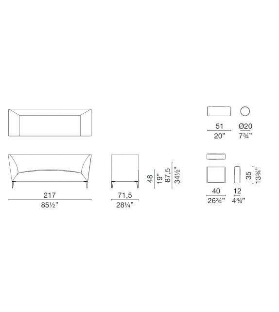 Daybed Cappellini Sofa