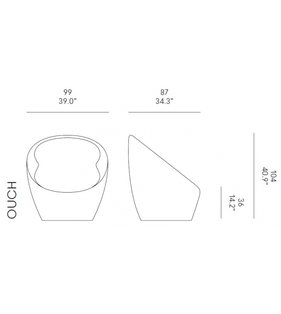 Ouch Armchair Casamania & Horm