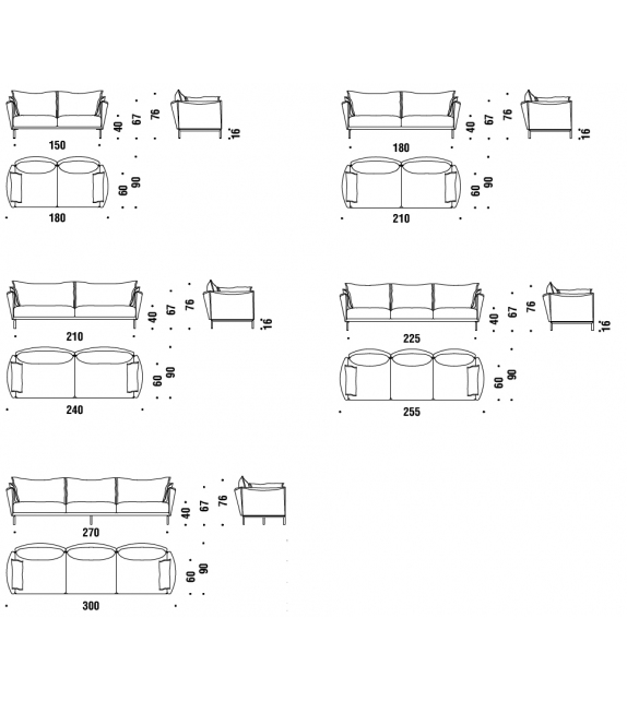 Gentry Moroso Sofa