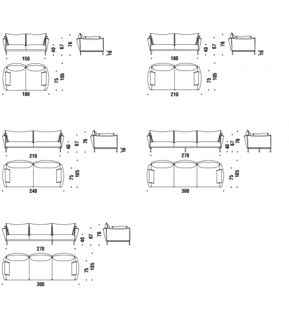 Gentry Moroso Sofa