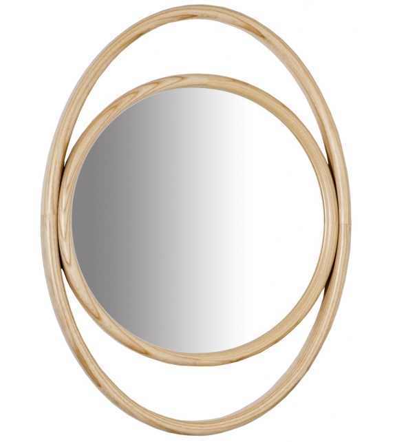 Eyeshine Gebrüder Thonet Vienna Oval Mirror