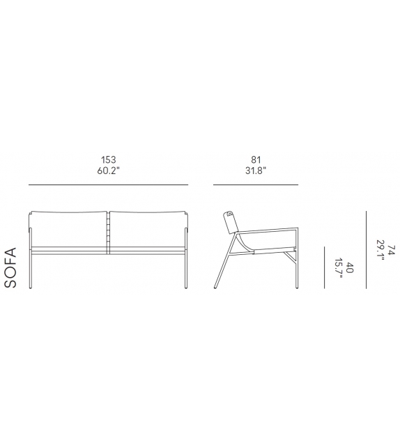 Tout le Jour Sofa Casamania & Horm Canapé