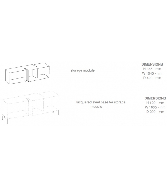 Cuts Ligne Roset Libreria