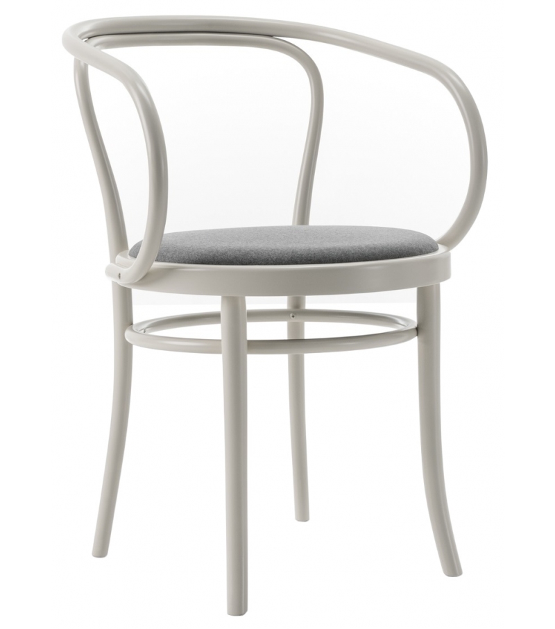 Wiener Gebrüder Thonet Vienna Upholstered Armchair