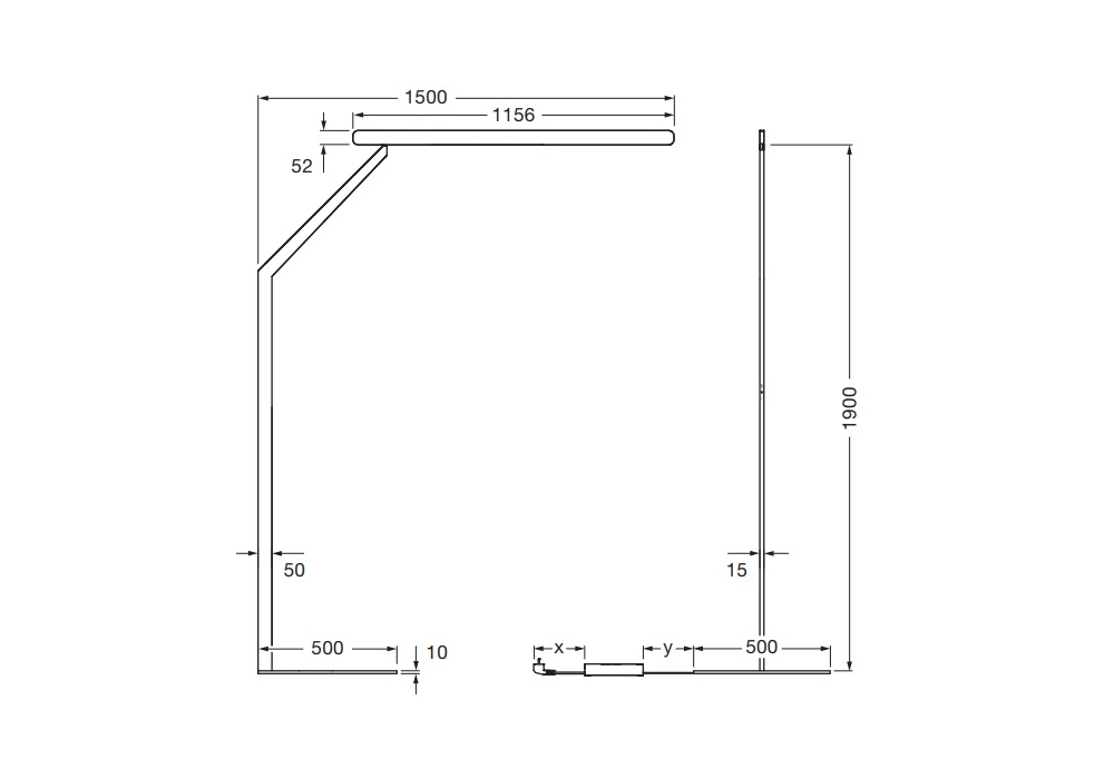 Occhio Mito Terra 3D Lampada da terra LED 