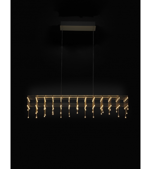 Universe Square with drops Quasar Suspension Lamp