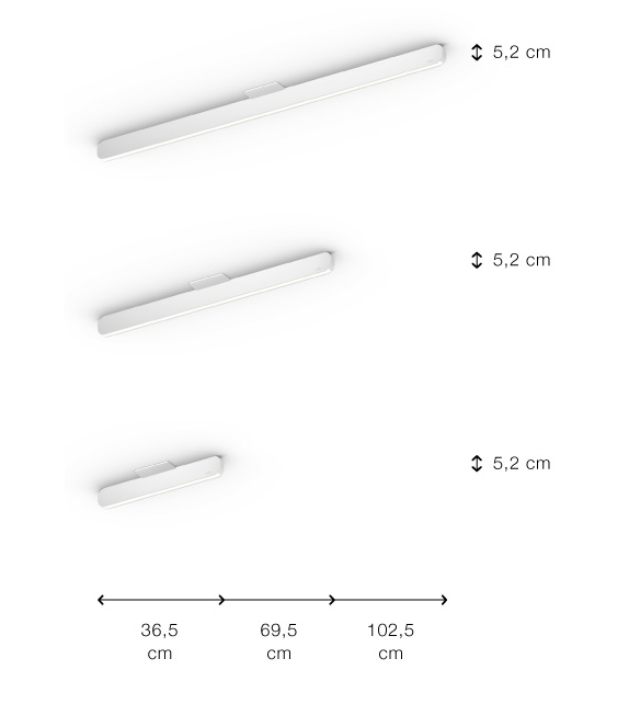 Mito Alto Flat Occhio Lampada da Soffitto