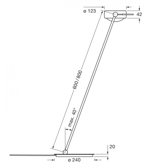 Sento Occhio Table Lamp