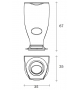 Cobra Umbrella Stand Fiam