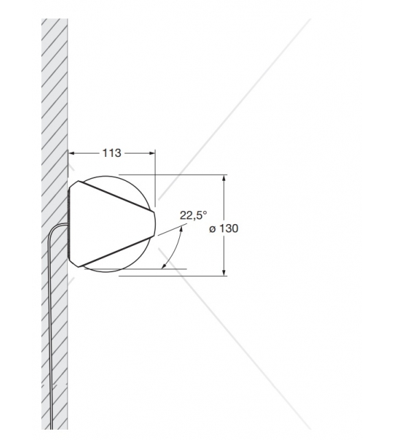 Sito Verticale Occhio Applique