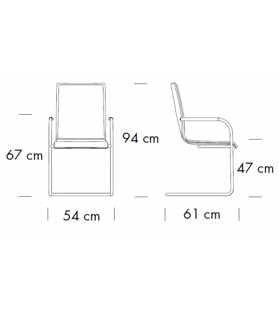 S 54 PF / PFST Thonet Stuhl