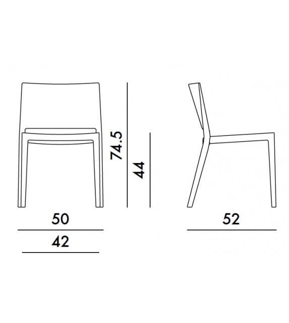 Kartell Lizz Matt Silla