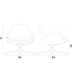 Era Normann Copenhagen Lounge Chair Low Swivel