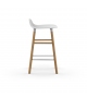 Form Normann Copenhagen Stool with Wood Legs