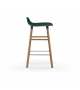 Form Normann Copenhagen Stool with Wood Legs