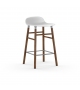 Form Normann Copenhagen Stool with Wood Legs