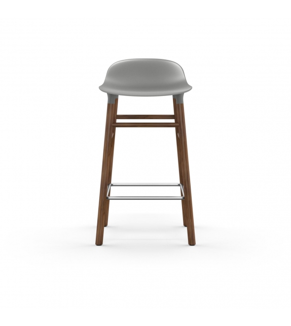 Form Normann Copenhagen Stool with Wood Legs