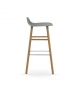 Form Normann Copenhagen Stool with Wood Legs