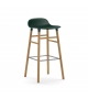 Form Normann Copenhagen Stool with Wood Legs