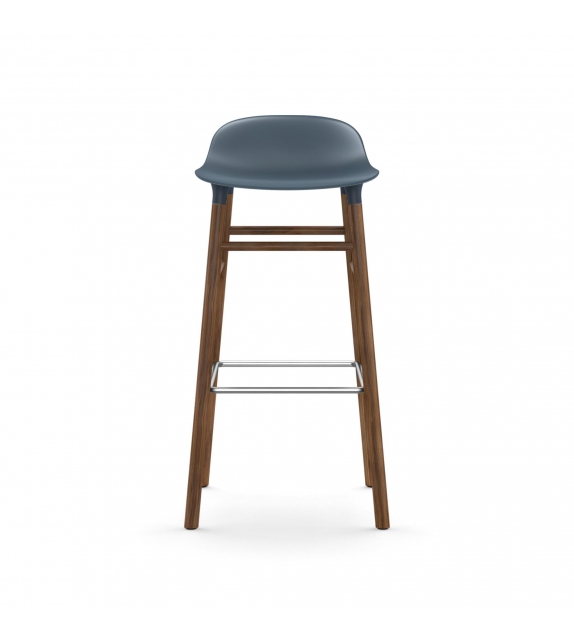 Form Normann Copenhagen Stool with Wood Legs