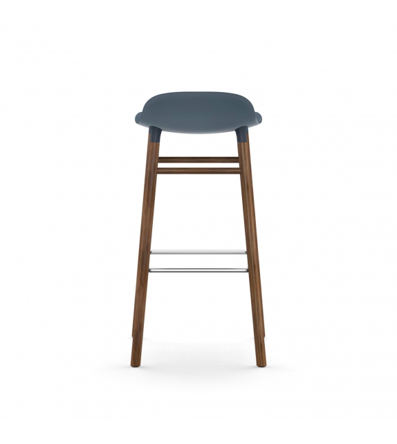 Form Normann Copenhagen Stool with Wood Legs